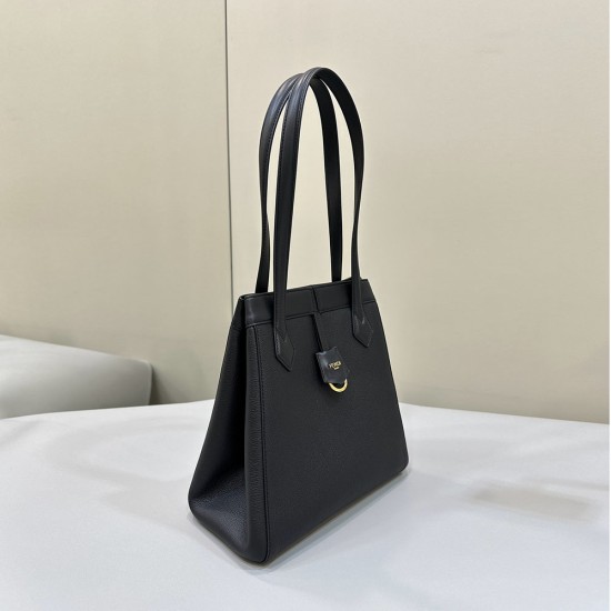 Fendi Origami Full-grain Leather Bag 2 Sizes 3 Colors