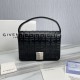 Givenchy Medium 4G Bag Crossbody Bag in Calfskin Leather With High Frequency Embossed 4G Motif