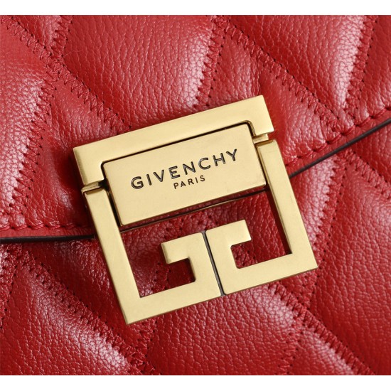 Givenchy GV3 Chains Shoulder Bag in Quilted Calfskin