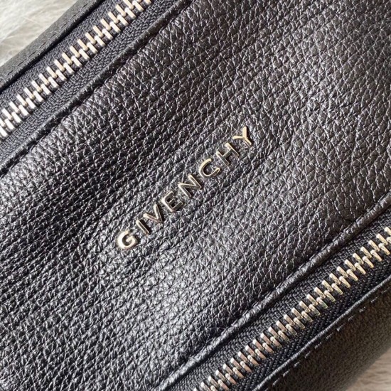 Givenchy Mini Pandora Clutch Bag in Grained Calfskin
