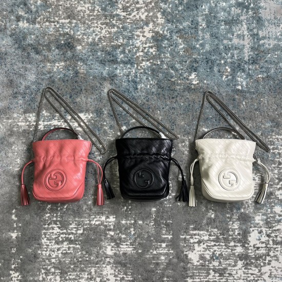 Gucci Blondie Mini Bucket Bag 19cm 3 Colors