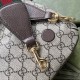 Gucci Blondie Medium Shoulder Bag In GG Supreme Canvas And Leather 29cm