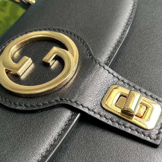 Gucci Blondie Top Handle Bag In Leather 23cm 4 Colors