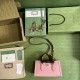 Gucci Diana Small Shoulder Bag In Leather With Baboo Handles 25cm 4 Colors