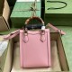 Gucci Diana Mini Tote Bag In Leather With Baboo Handles 15.5cm 4 Colors