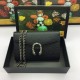 Gucci Dionysus Mini Chain Bag in Tanned Leather 3 Colors 20cm