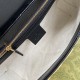 Gucci GG Marmont Shoulder Bag In Diagonal Matelasser Contrasting Leather With Textured Torchon Double G Metal Buckle 2 Colors 22cm 26cm