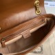 Gucci GG Marmont Shoulder Bag In Diagonal Matelassé Leather 22cm 26cm 31cm