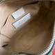 Gucci GG Marmont Small Shoulder Bag Multicolor Flora Print Matelassé Chevron Leather