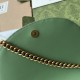 Gucci GG Marmont Matelasse Chevron Leather Chain Mini Bag 20cm 5 Colors