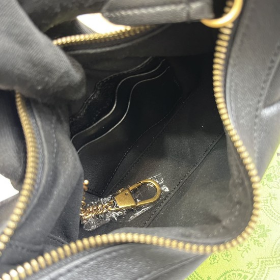 Gucci GG Marmont Half-Moon Shaped Mini Bag 770983 21cm 3 Colors