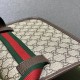 Gucci Neo Vintage Belt Bag In GG Supreme With Leather Trims 3 Colors 24cm