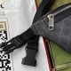Gucci Belt Bag In GG Supreme Canvas And Leather 23cm