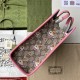 Gucci Children's Tote Bag Beige Ebony GG Supreme Canvas Fish Print Pink Trim