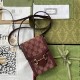 Gucci Horsebit 1955 Mini Bag In Original GG Canvas And Tonal Leather 11.5cm