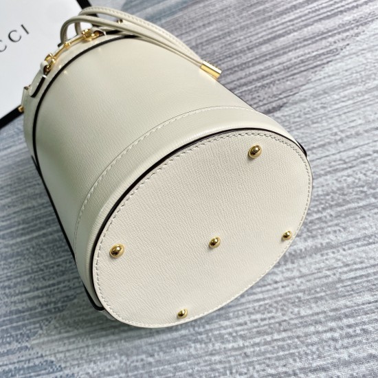Gucci Horsebit 1955 Small Bucket Bag 2 Colors 14cm