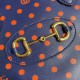 Gucci Horsebit 1955 Top Handle Bag With Dots 20cm 25cm