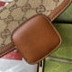 Gucci Horsebit 1955 Mini Bag In GG Canvas With Crystals 20.5cm