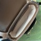 Gucci Horsebit 1955 Strap Wallet In GG Supreme Canvas And Leather 12cm
