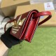 Gucci Adidas X Gucci Card Case Horsebit 1955 In Leather With Trefoil Print 4 Colors 11cm