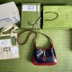 Gucci Jackie 1961 Shoulder Bag Contrasting Leather 2 Colors 19cm 28cm 36.5cm