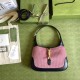 Gucci Jackie 1961 Shoulder Bag In Corduroy With Leather Trims 2 Colors 19cm 28cm 36.5cm