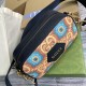 Gucci Neo Vintage Messenger Bag In Leather With GG Print 24cm