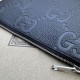 Gucci Jumbo GG Medium Messenger Bag In GG Leather 31cm 3 Colors
