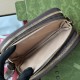 Gucci Ophidia Small Shoulder Bag in GG Supreme Canvas With Leather Trims 19cm