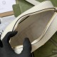 Gucci Ophidia Small Shoulder Bag In GG Supreme Canvas With Leather Trims 21cm