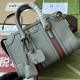 Gucci Bauletto Small Top Handle Bag In Leather 715772 27cm 3 Colors