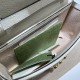 Gucci Padlock Mini Bag Beige Ebony GG Supreme Canvas Metallic Cherry Strawberry Print White Leather