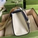 Gucci Padlock Small Shoulder Bag In GG Supreme Canvas And Smooth Leather With Multicolor Apple Print 2 Colors 20cm
