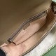 Gucci Petite GG Small Shoulder Bag In Beige and ebony GG Supreme canvas 27cm