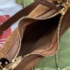 Gucci Attache Small Shoulder Bag In Suede 23cm