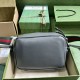 Gucci Shoulder Bag With Tonal Double G In Leather 23.5cm 3 Colors