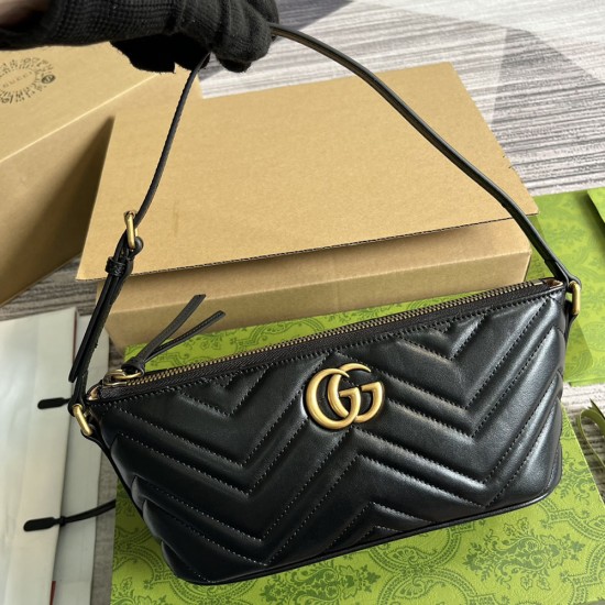 Gucci GG Marmont Shoulder Bag 23cm 2 Colors