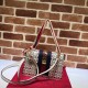 Gucci Sylvie Small Shoulder Bag White Leather Love Print
