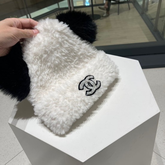 Chanel Beanie In Sherpa 3 Colors