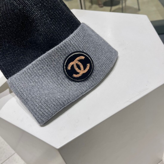 Chanel Beanie In Knit 3 Colors