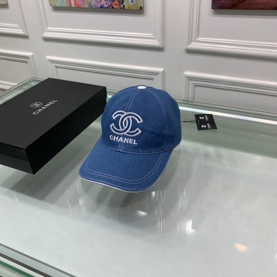Chanel Hat In Denim Fabric 3 Colors