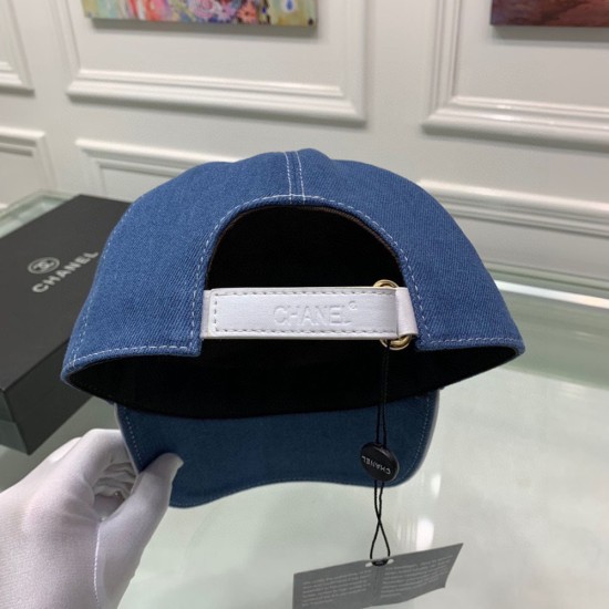 Chanel Hat In Denim Fabric 3 Colors