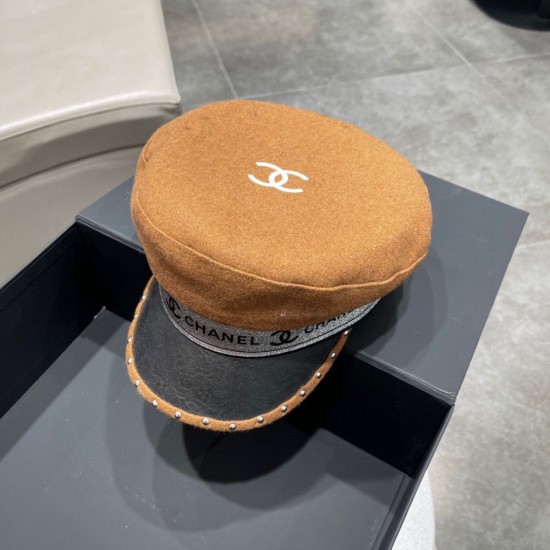 Chanel Hat In Woolen Fabric