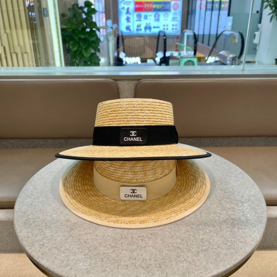 Chanel Hat In Straw 2 Colors