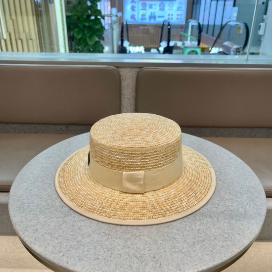 Chanel Hat In Straw 2 Colors