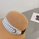 Chanel Bucket Hat in Straw 3 Colors