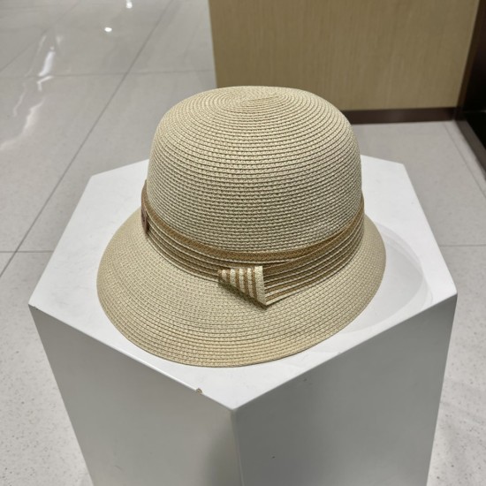 Dior Brim Bucket Hat In Straw 3 Colors