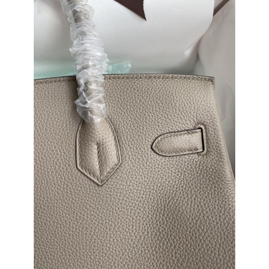 Hermes Birkin Grey Togo Leather