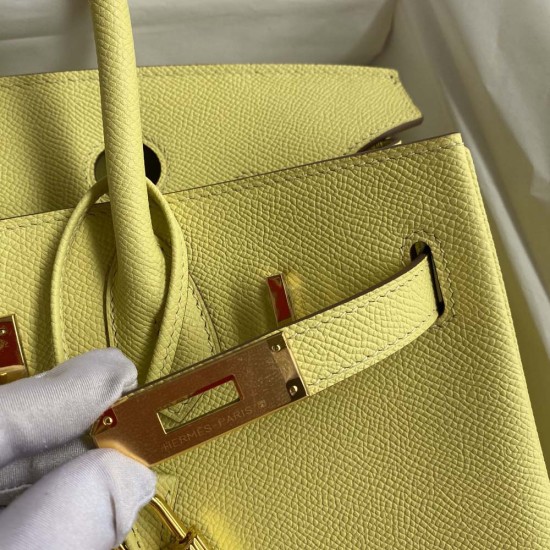 Hermes Birkin Chicken Yellow Epsom Leather