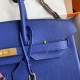 Hermes Birkin Electric Blue Togo Leather